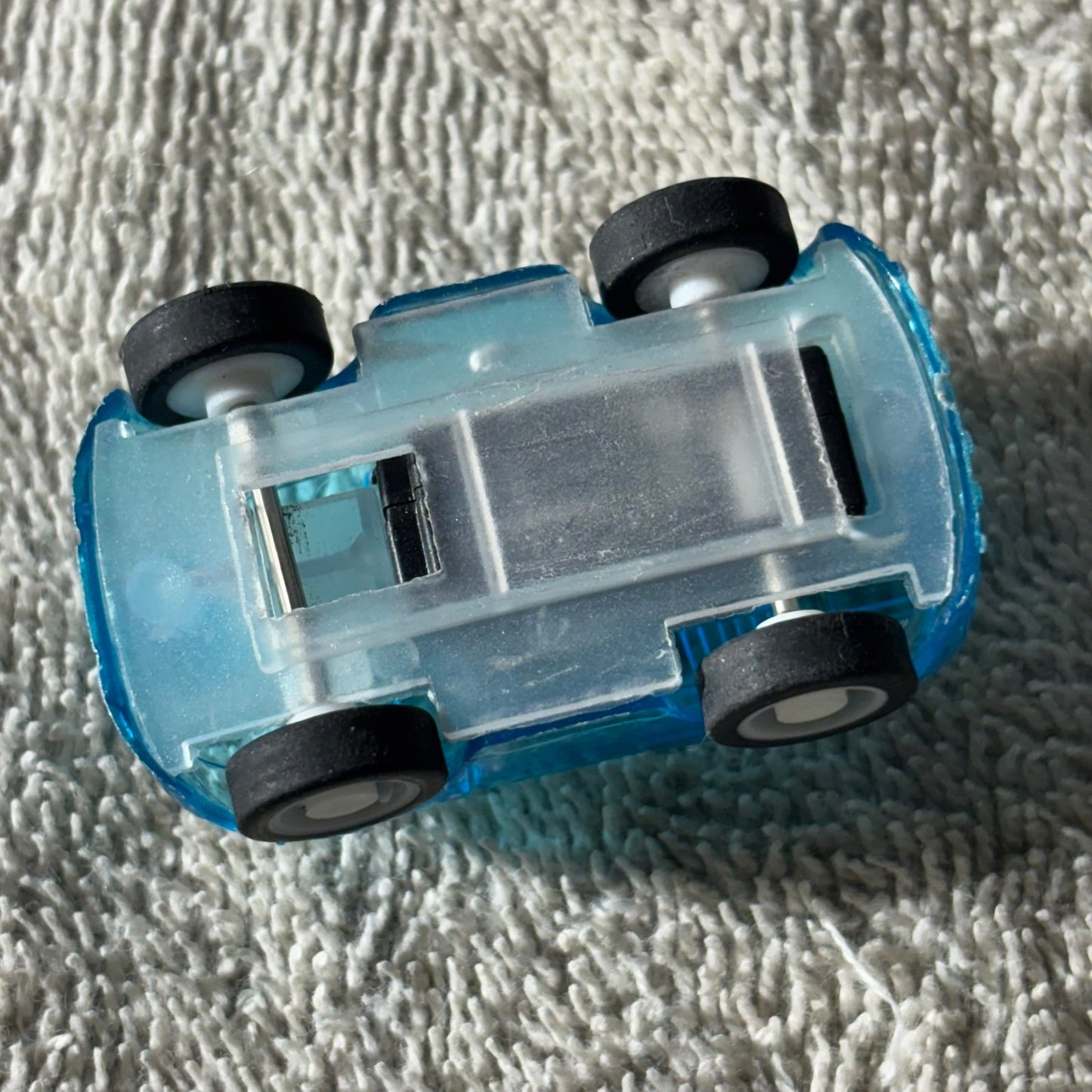 Transparent Blue Car - Toy