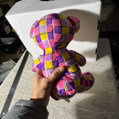 Checkered Bear - Plushie