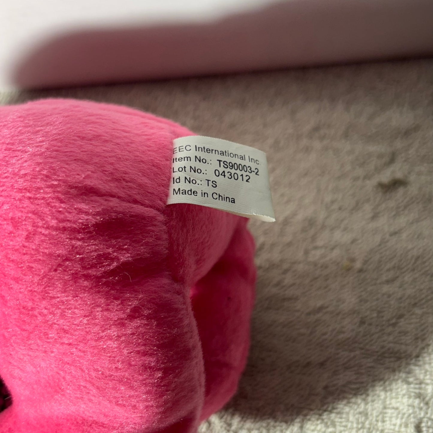 Pink Pig - Plushie