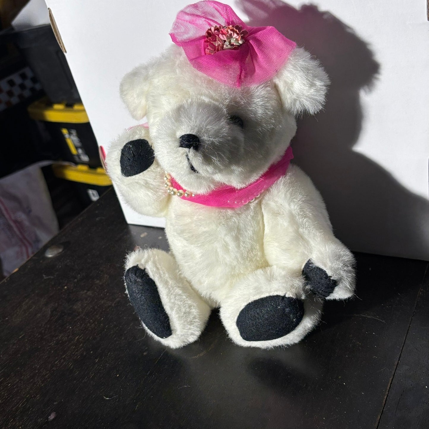 Collectible White Bear - Plushie