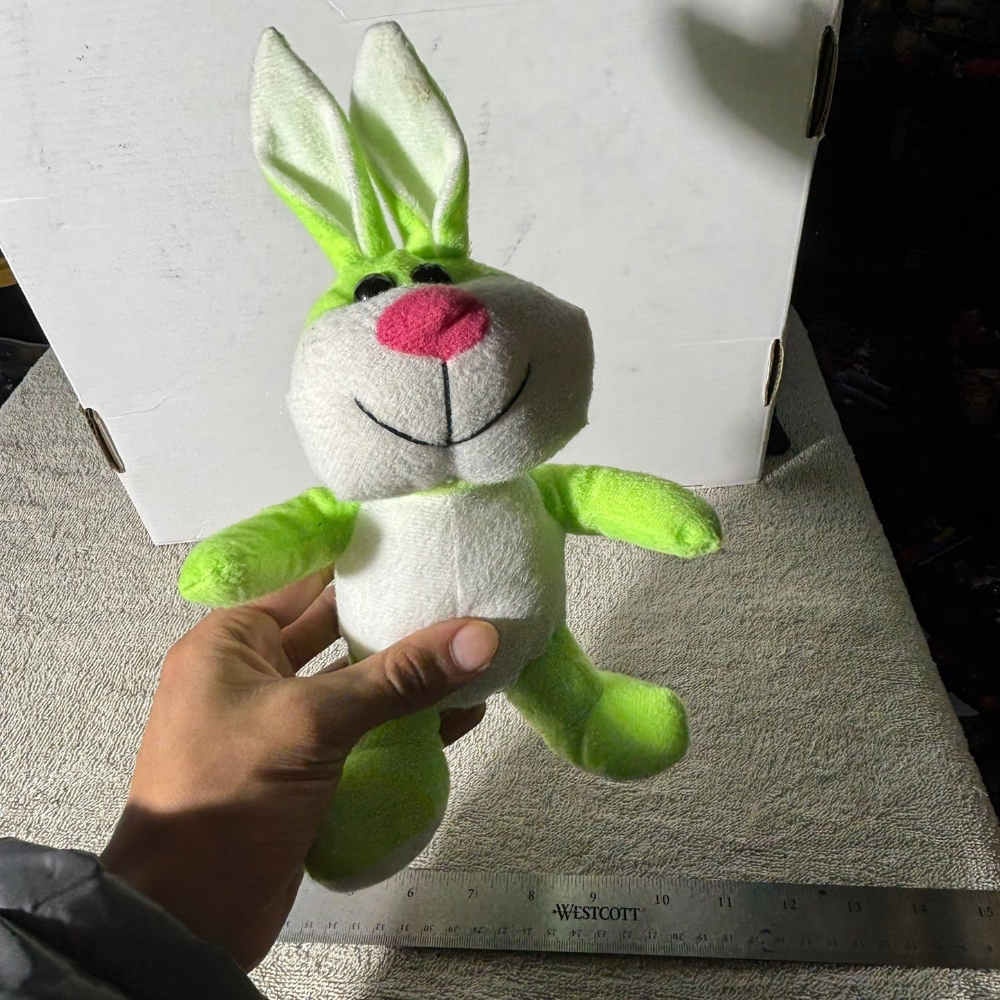 Green Bunny - Plushie