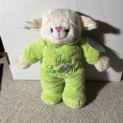 Jesus Loves Me Sheep- Plushie
