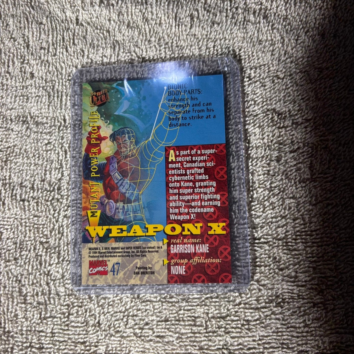 X - Men - Trading Card