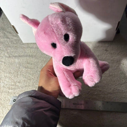 Pink Dog - Plushie