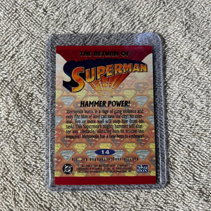 Vintage Superman - Trading Card