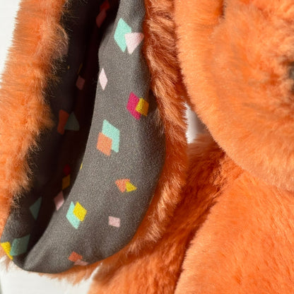 Softies Orange Rabbit - Plushie