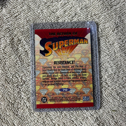 Vintage Superman - Trading Card