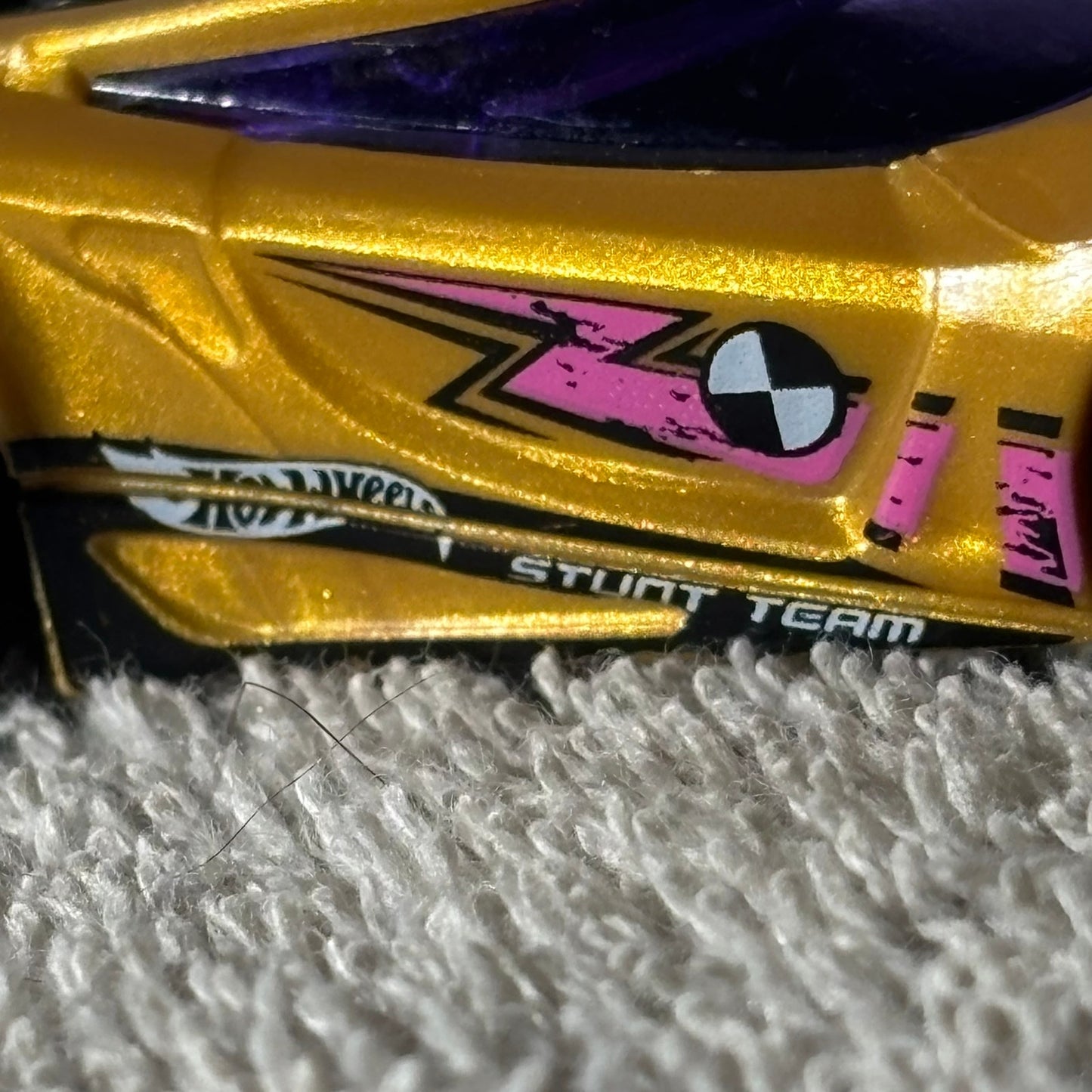Golden Race Car - Toy