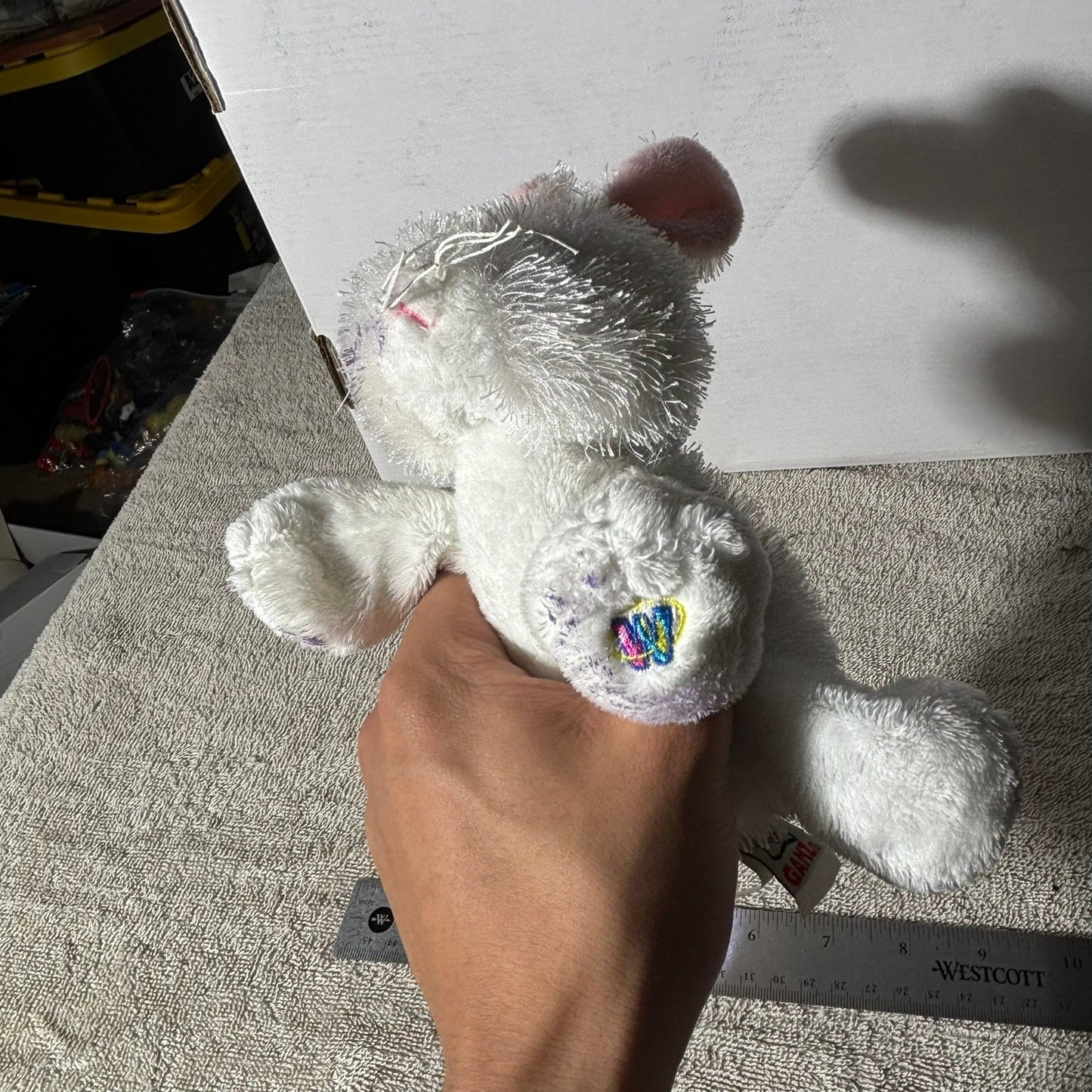 Ganz White Rabbit - Plushie