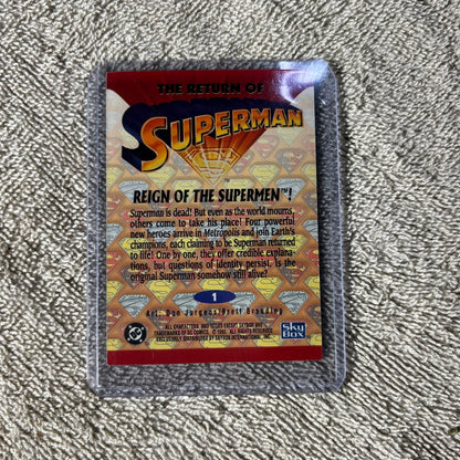 Vintage Superman - Trading Card
