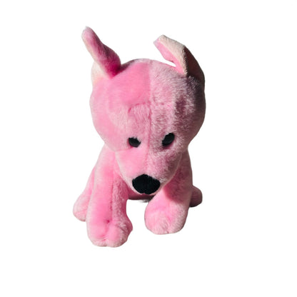 Pink Dog - Plushie