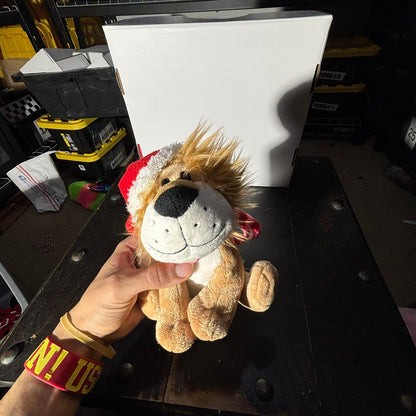Christmas Lion - Plushie