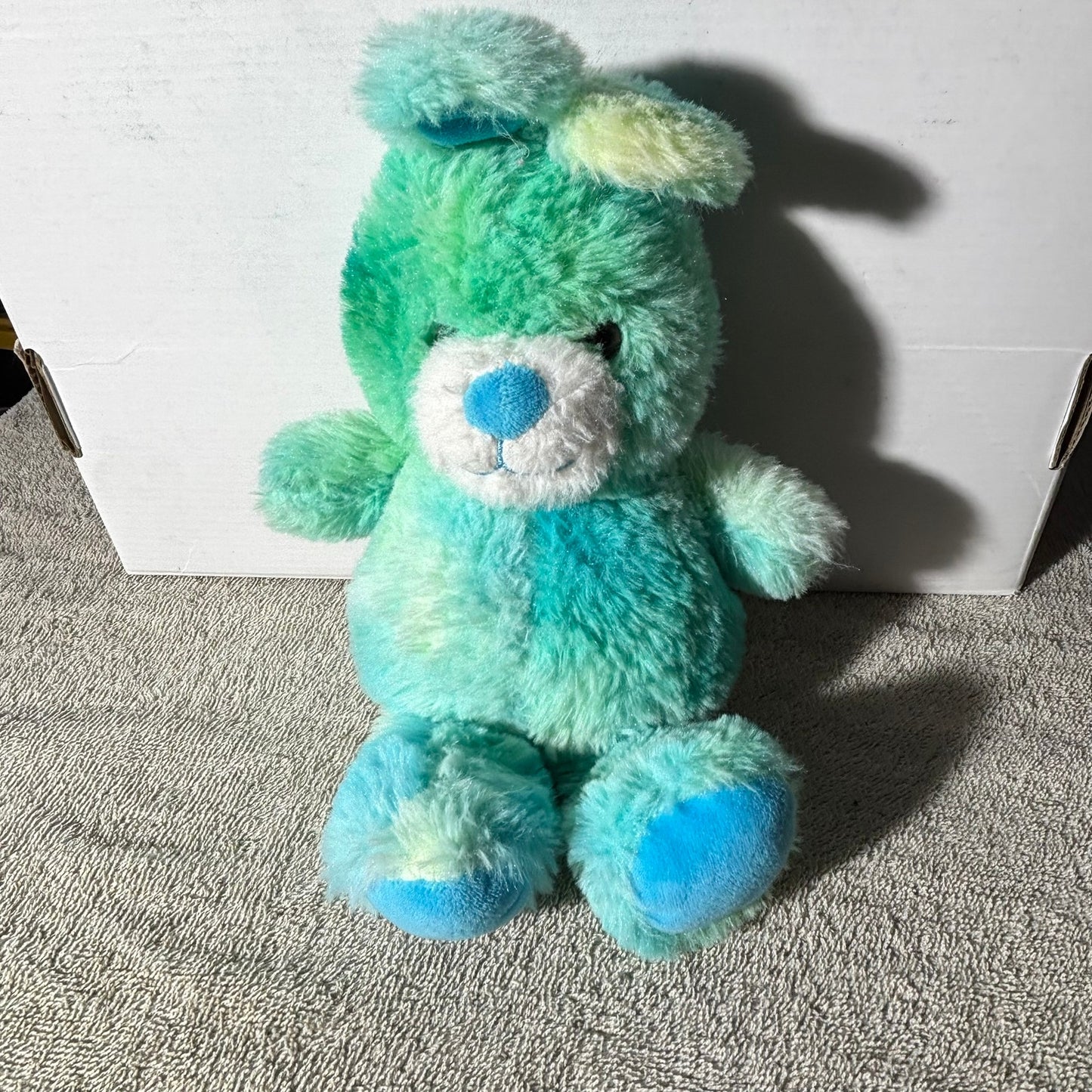 Aqua Green Blue Bear - Plushie