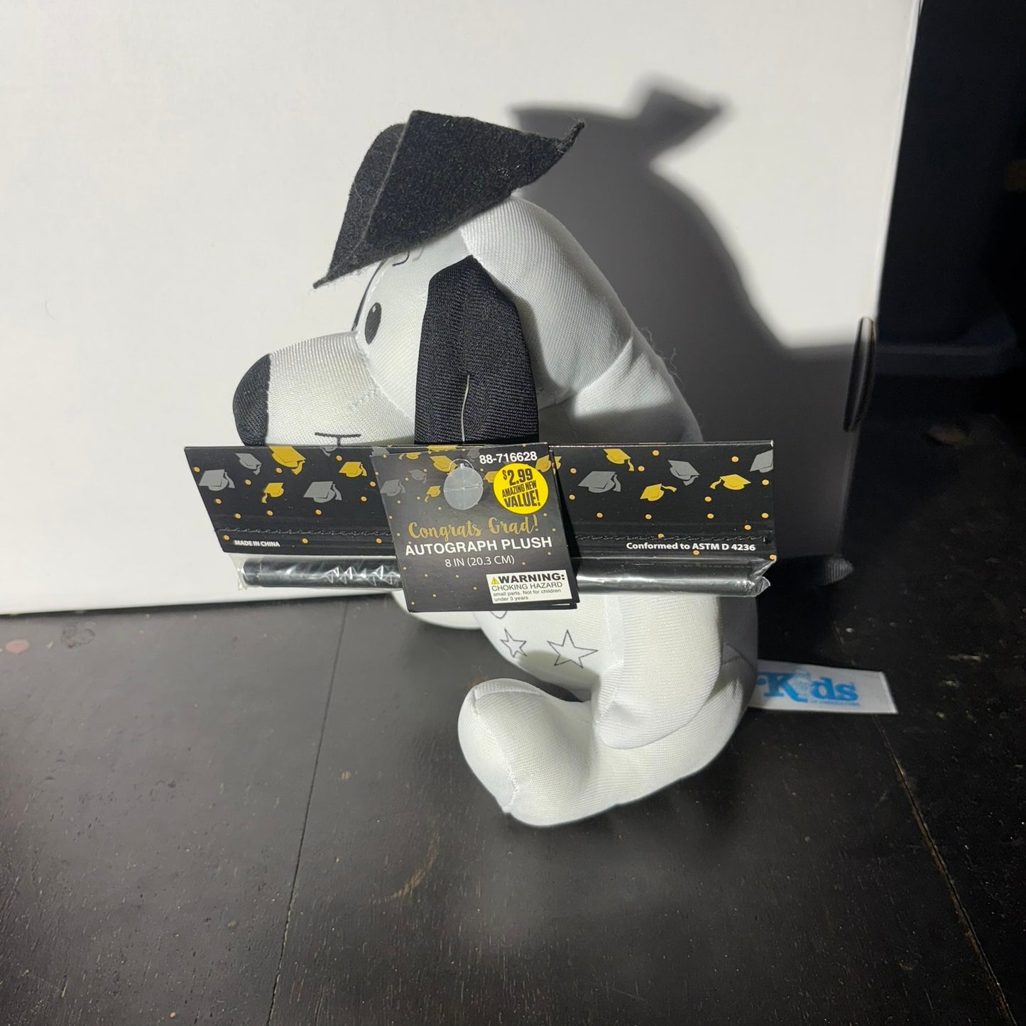 Graduation Dog - Plushie