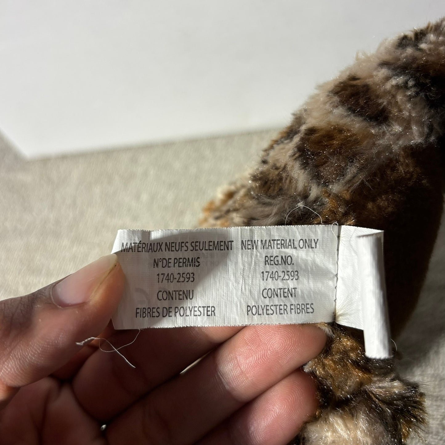 Spotted Bear - Plushie