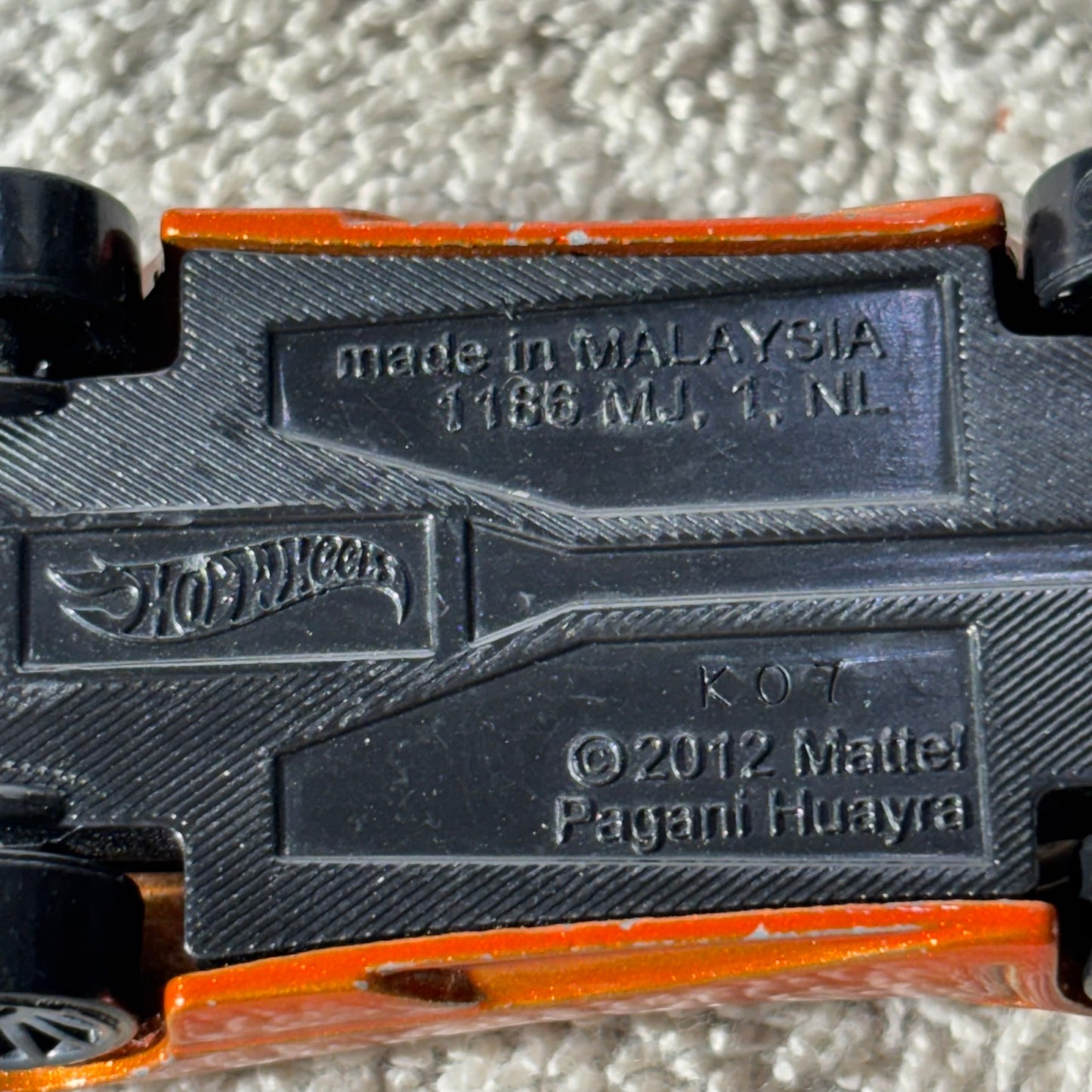 Orange Supercar - Toy