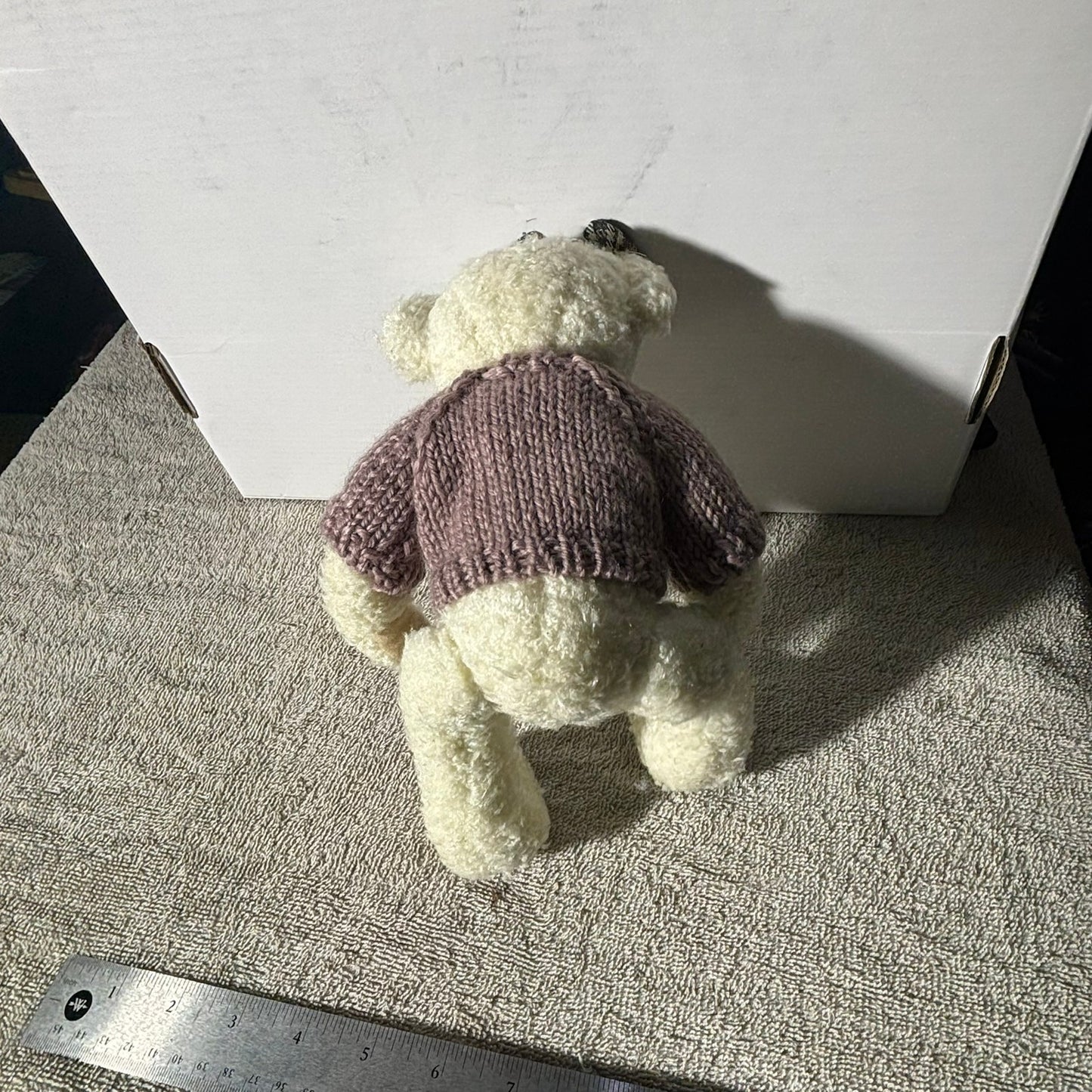 White Love Bear - Plushie