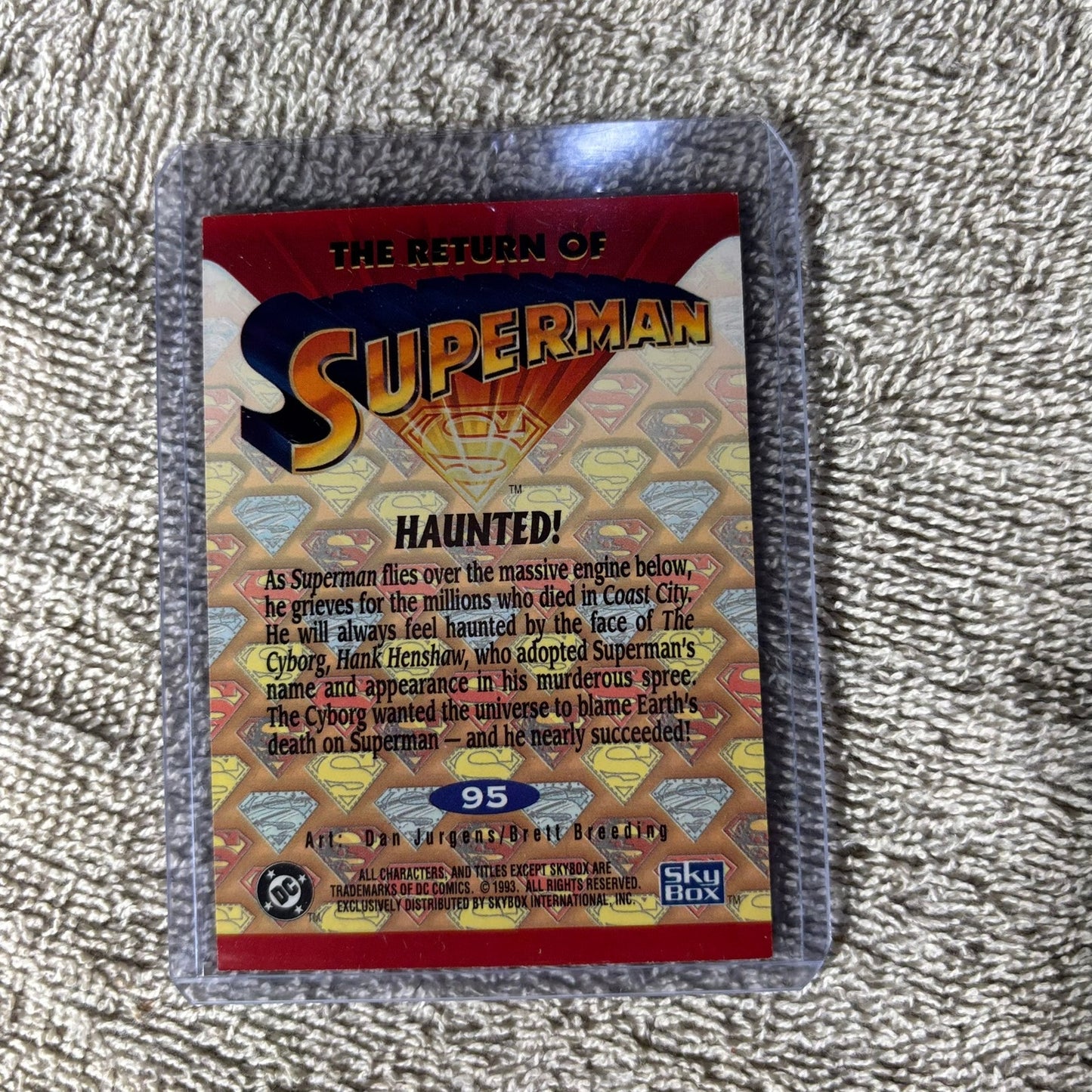 Vintage Superman - Trading Card