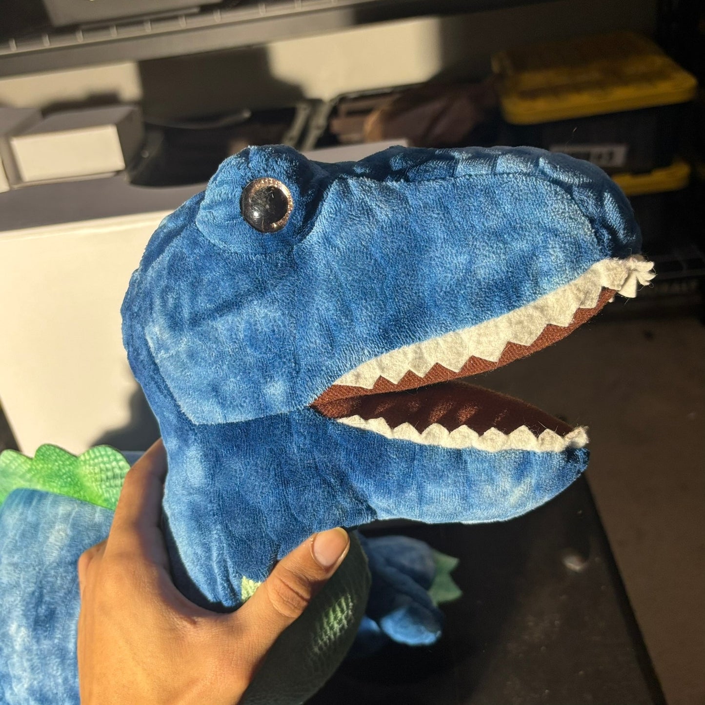 Large Blue Dinosaur - Plushie