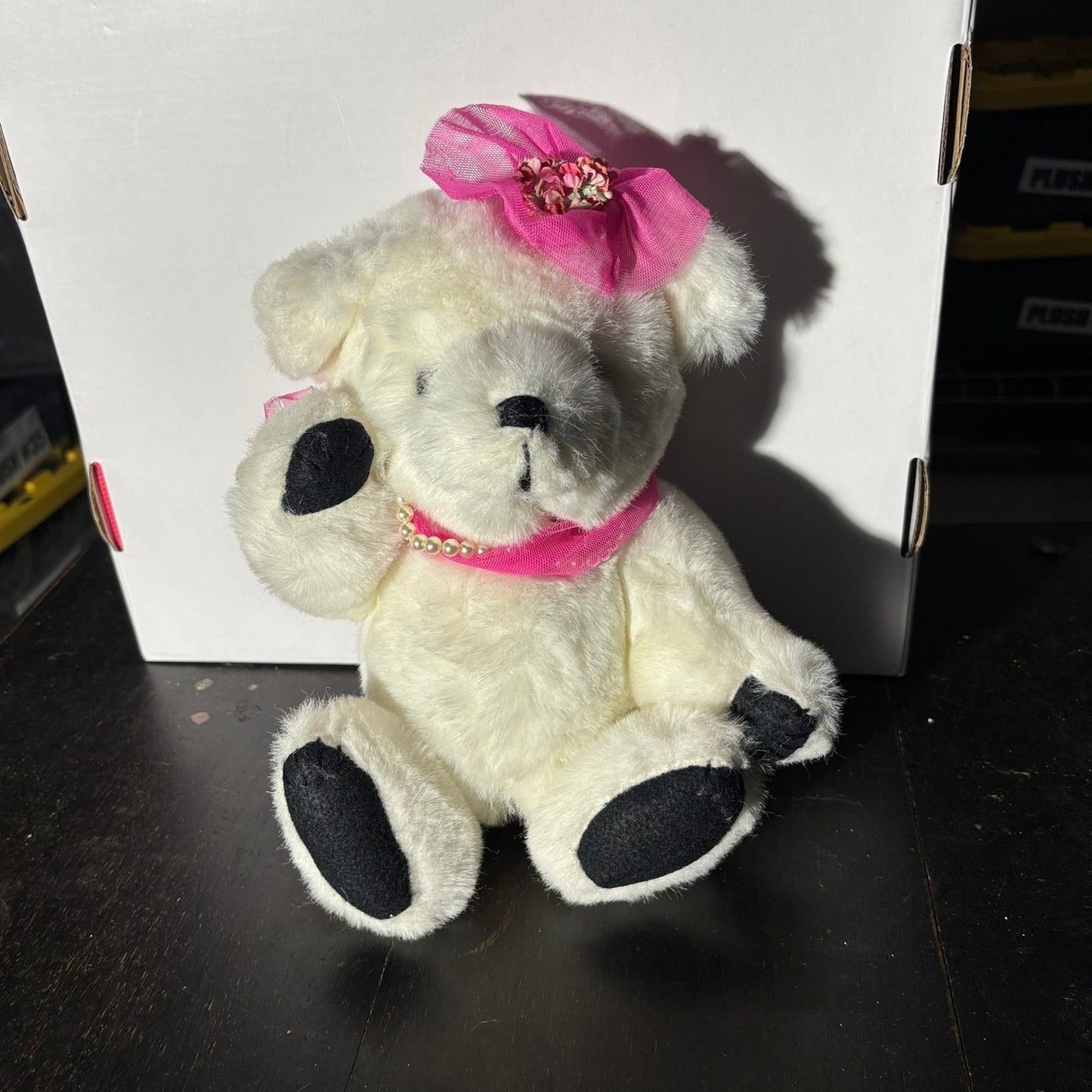 Collectible White Bear - Plushie