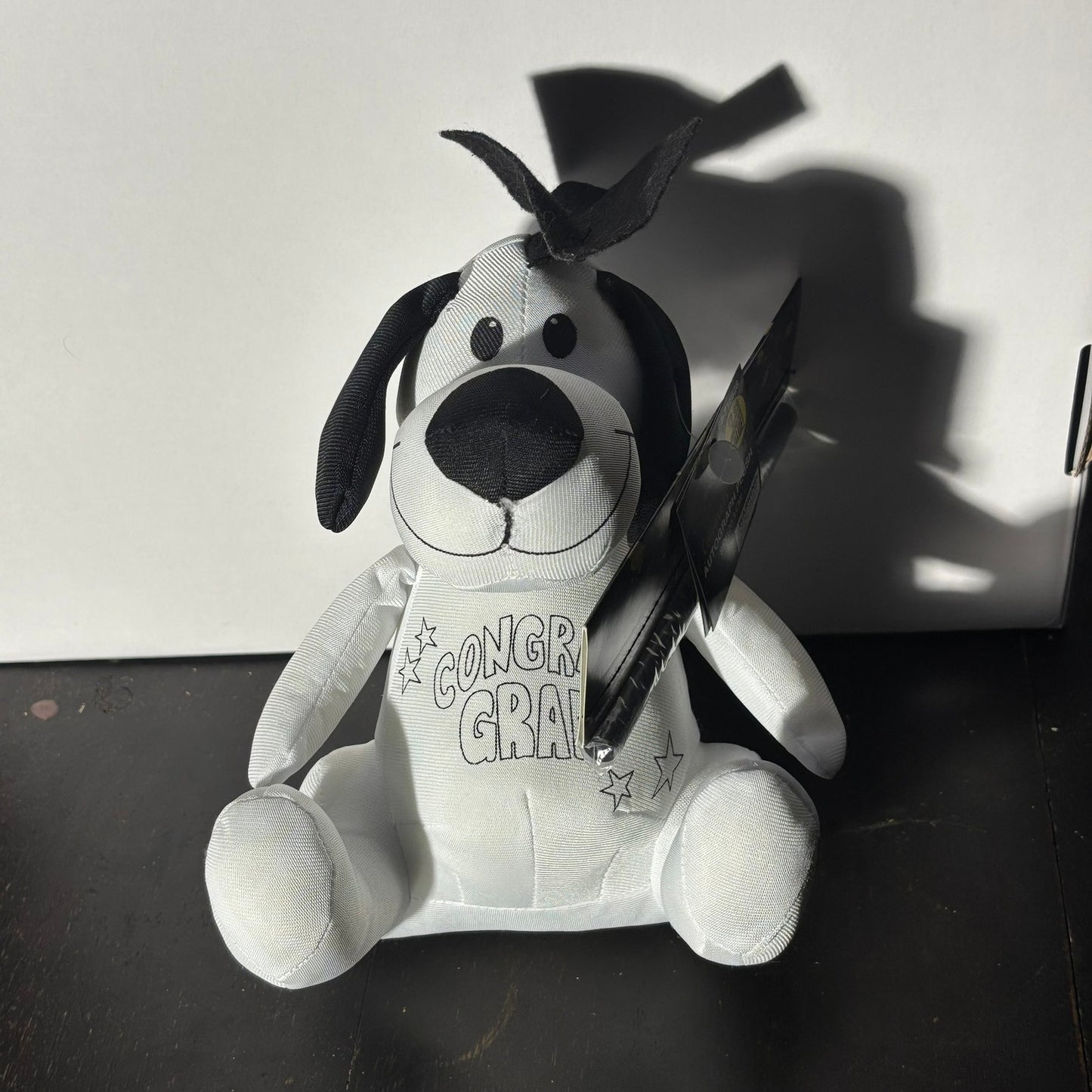 Graduation Dog - Plushie