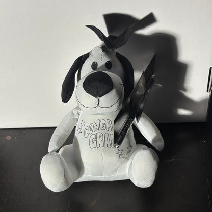 Graduation Dog - Plushie