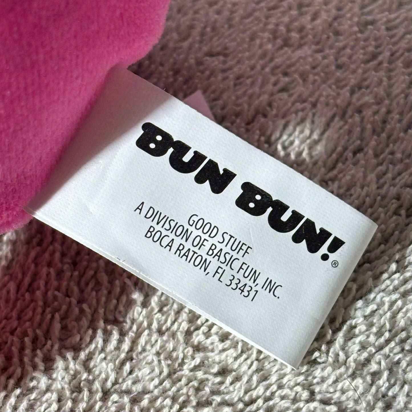 Pink Bun Bun- Plushie