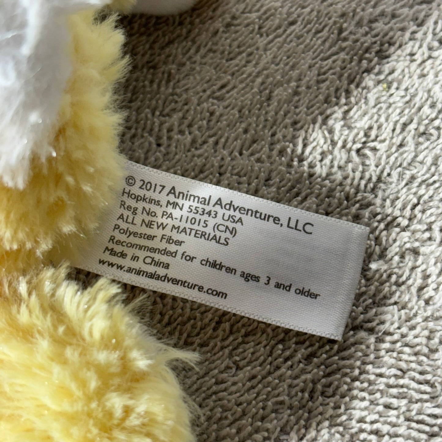 Yellow Bunny - Plushie