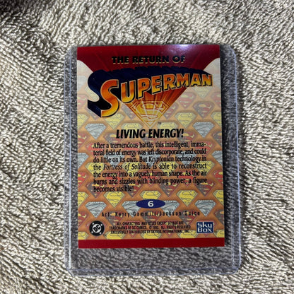 Vintage Superman - Trading Card