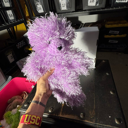 Purple Cuddle Bear - Plushie
