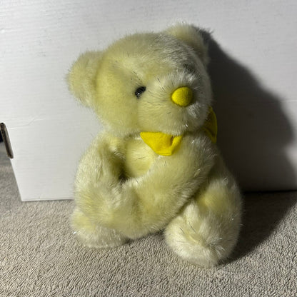 Vintage Yellow Bear - Plushie