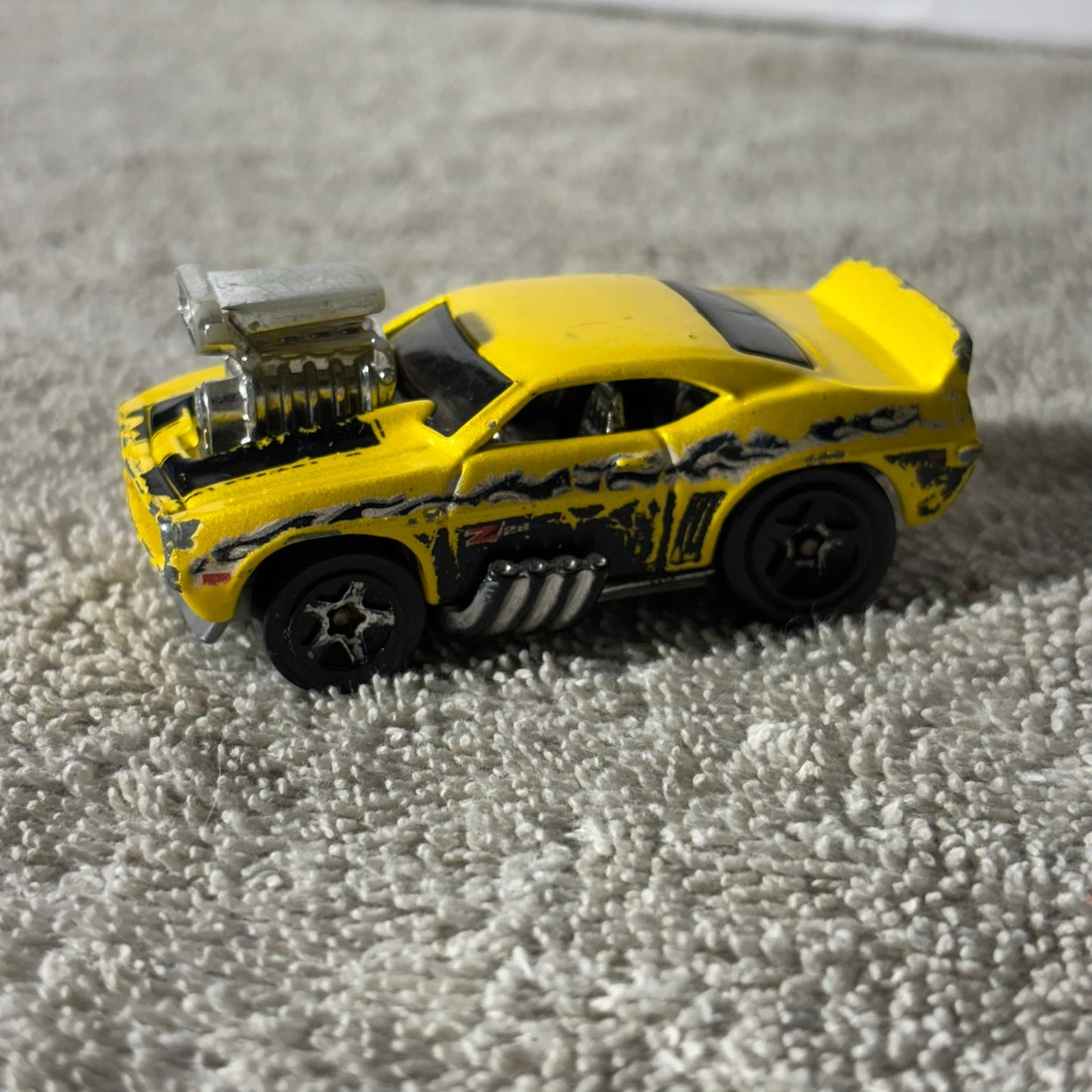 Yellow Muscle Car - Toy