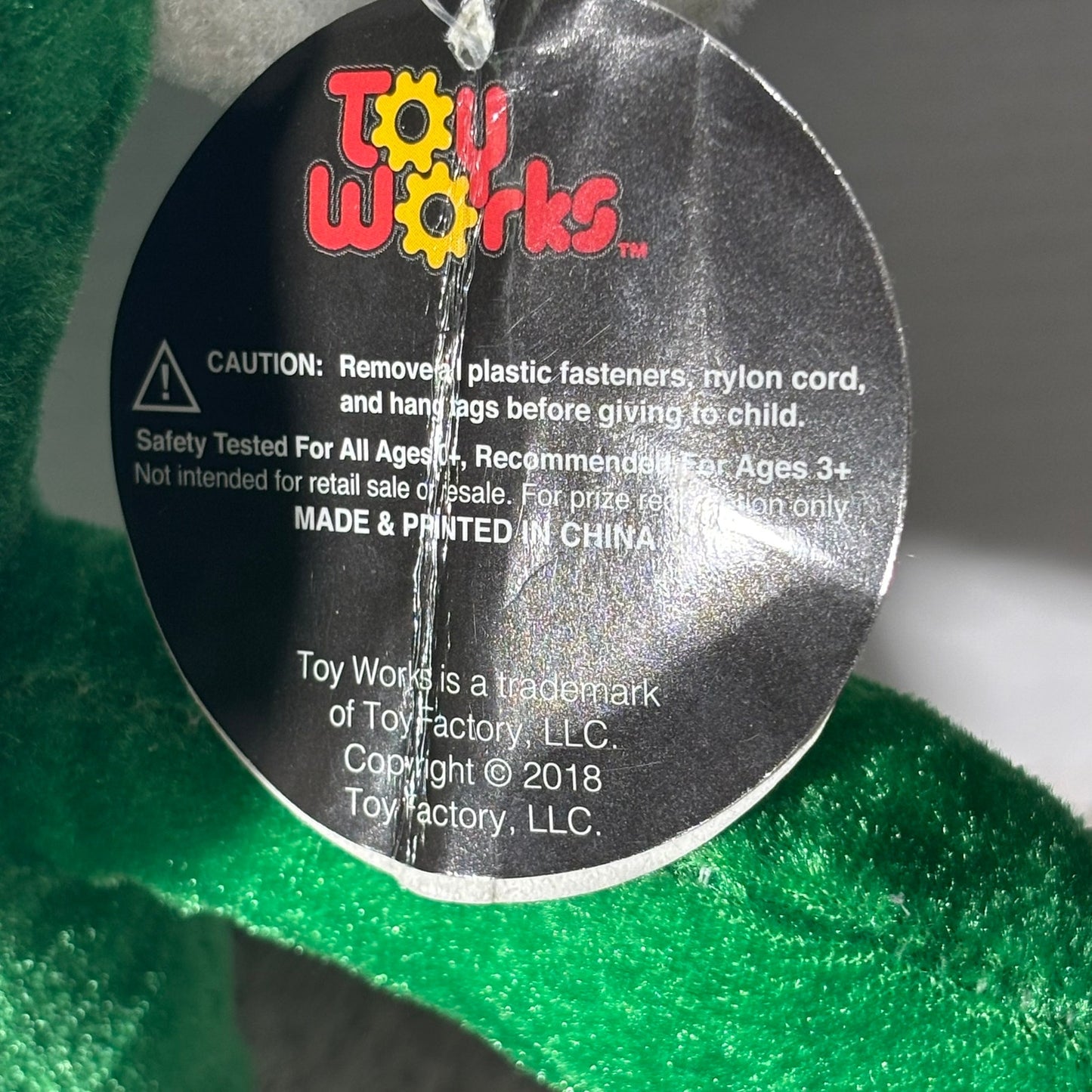 Toy Works Green Monkey - Plushie