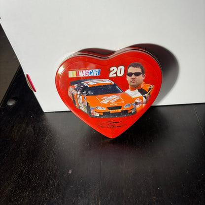 Nascar Tin Heart Box - Toy