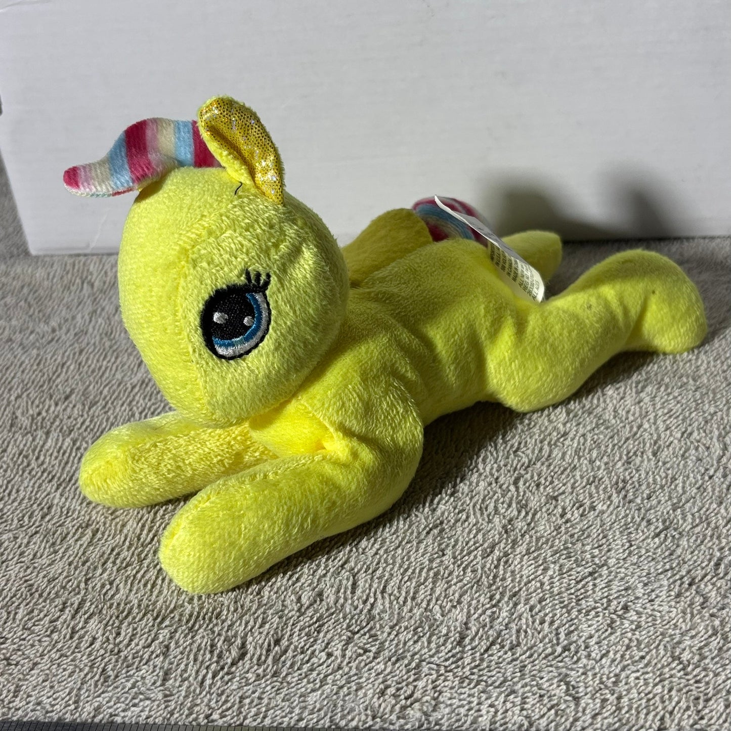 Yellow/Green Pony - Plushie