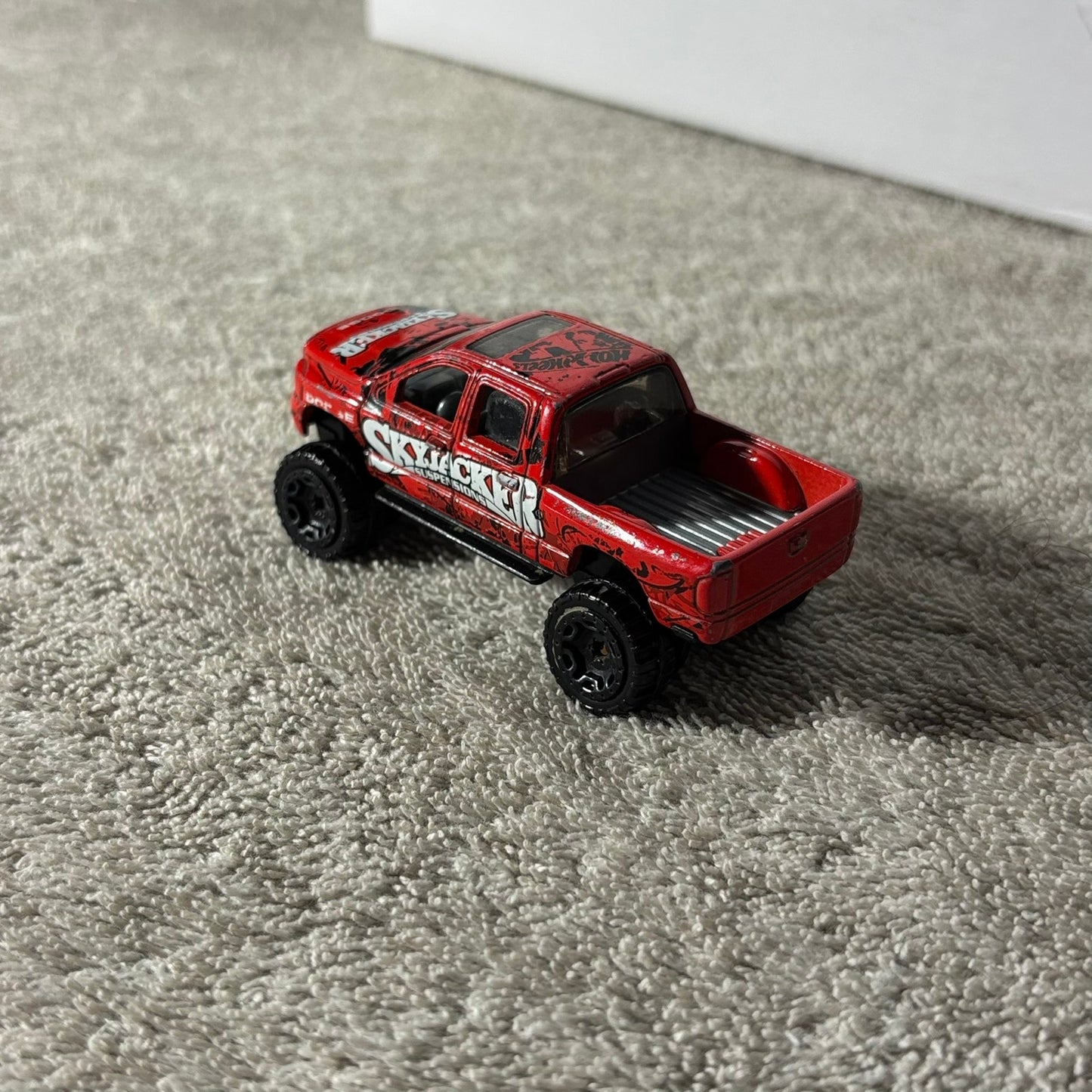 Lifted Red Truck - Toy