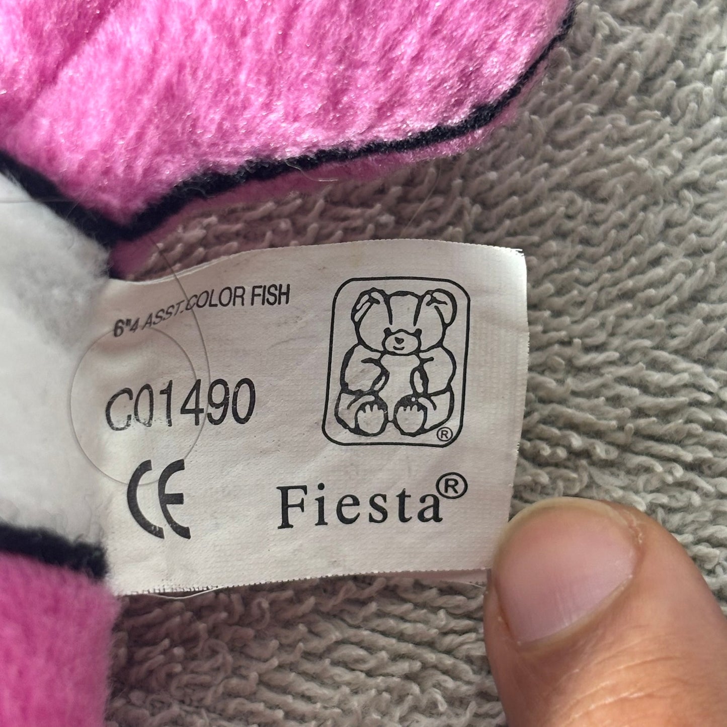 Pink Fish - Plushie