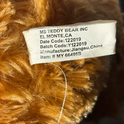 Golden Bear - Plushie