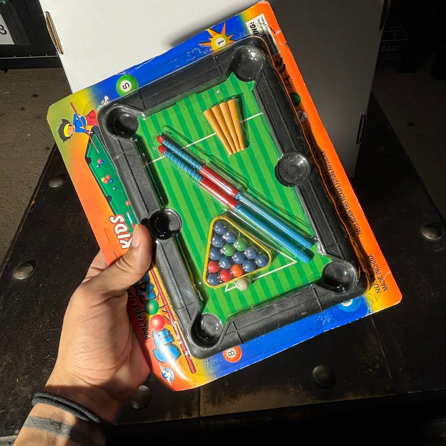 Kids Mini Pool Table - Toy