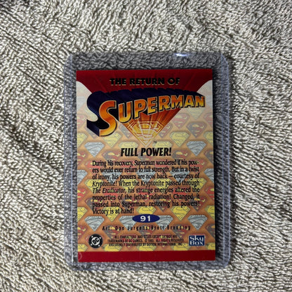 Vintage Superman - Trading Card