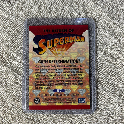 Vintage Superman - Trading Card
