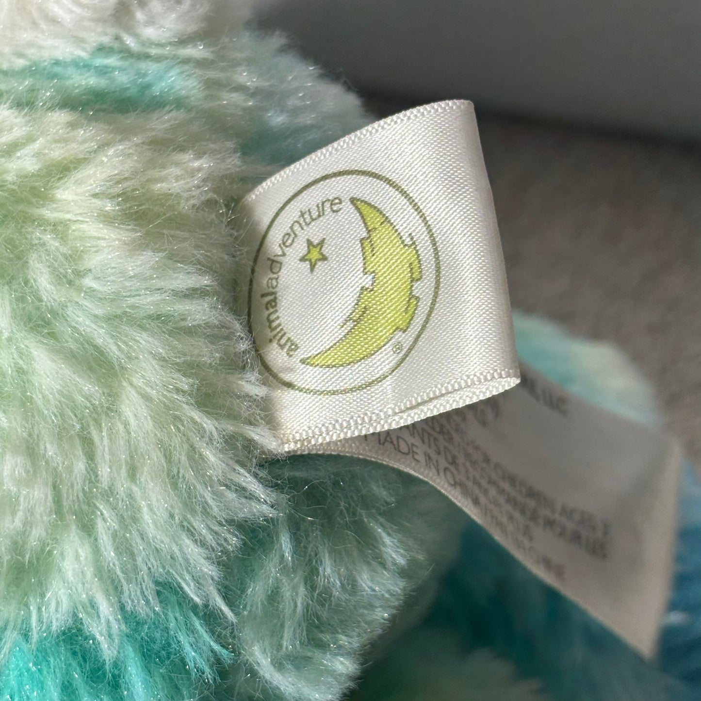 Aqua Green Blue Bear - Plushie