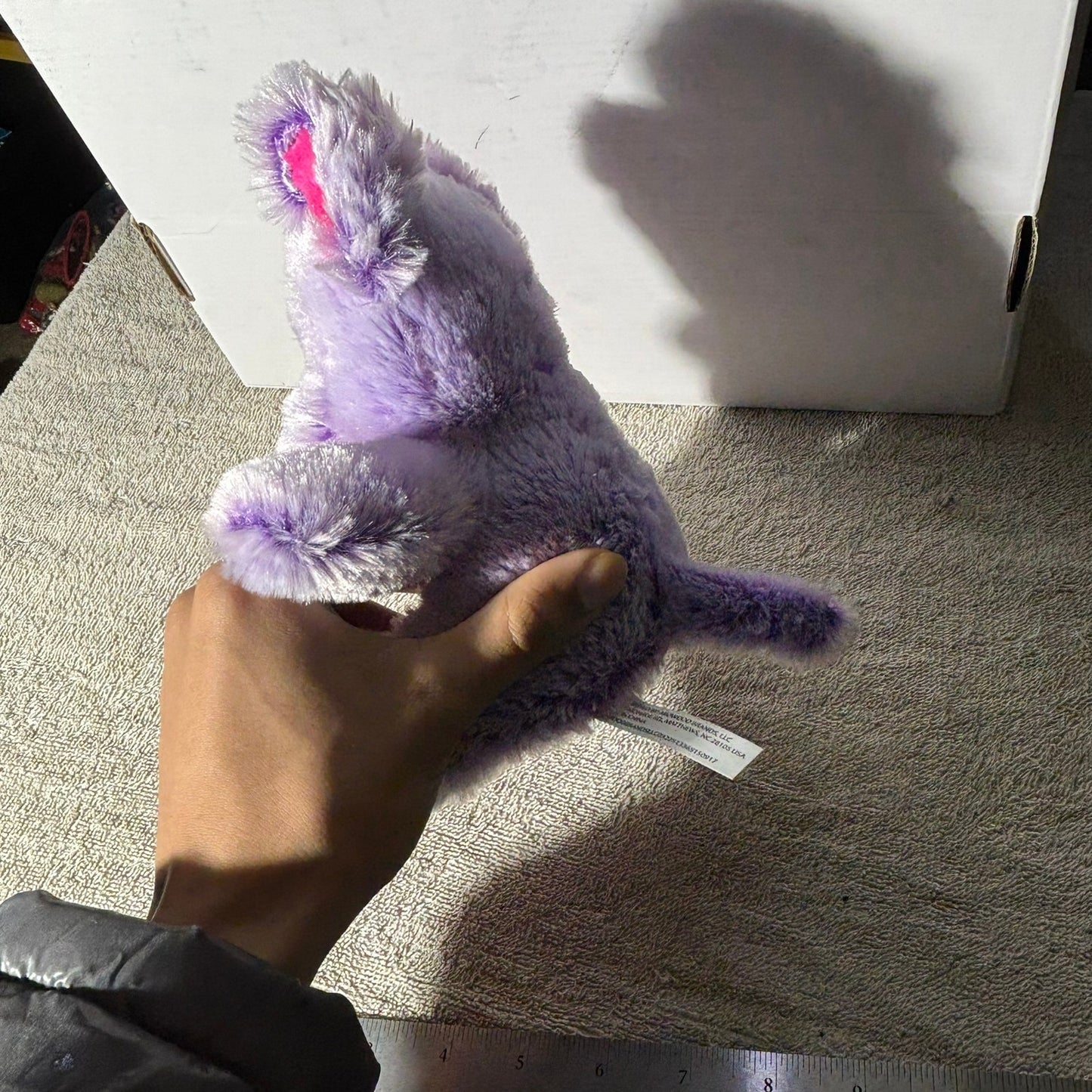 Purple Elephant - Plushie
