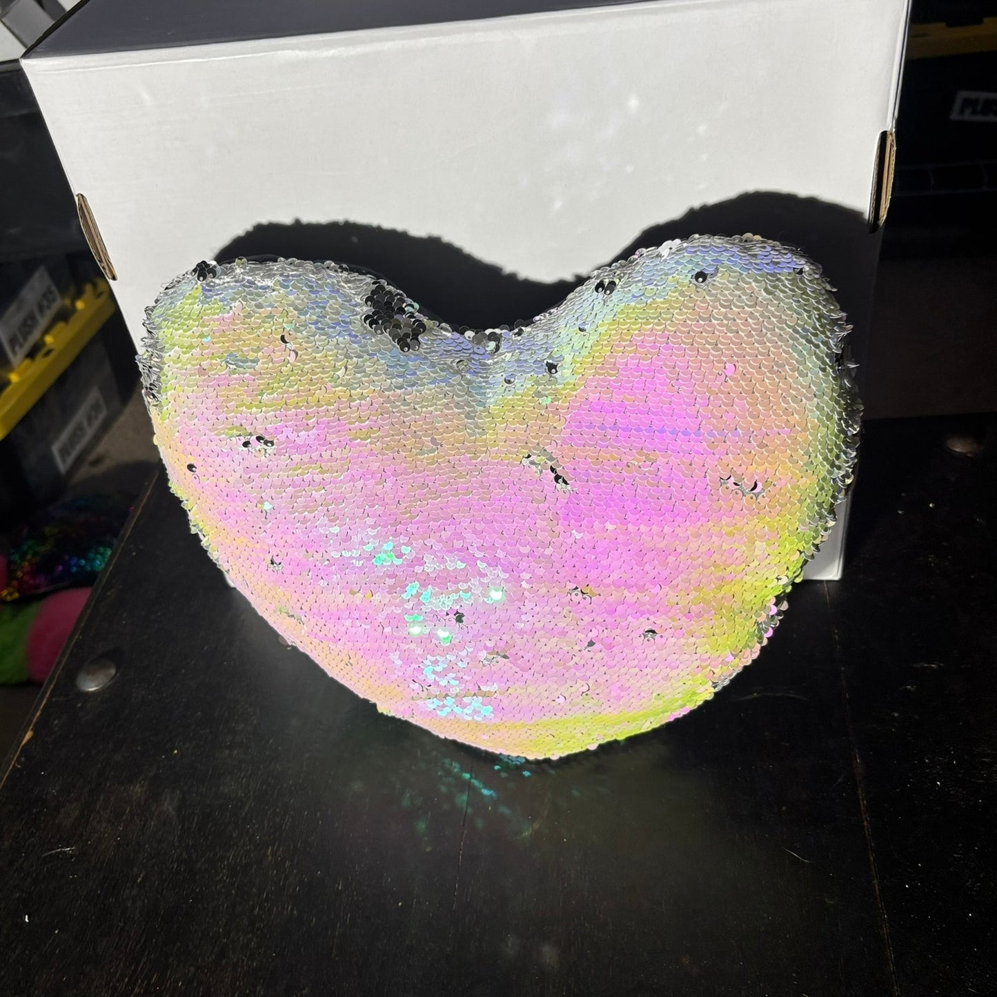 Sunset Heart Pillow - Plushie