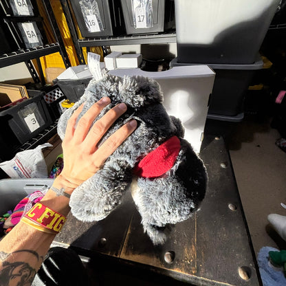 Grey Teddy Bear - Plushie