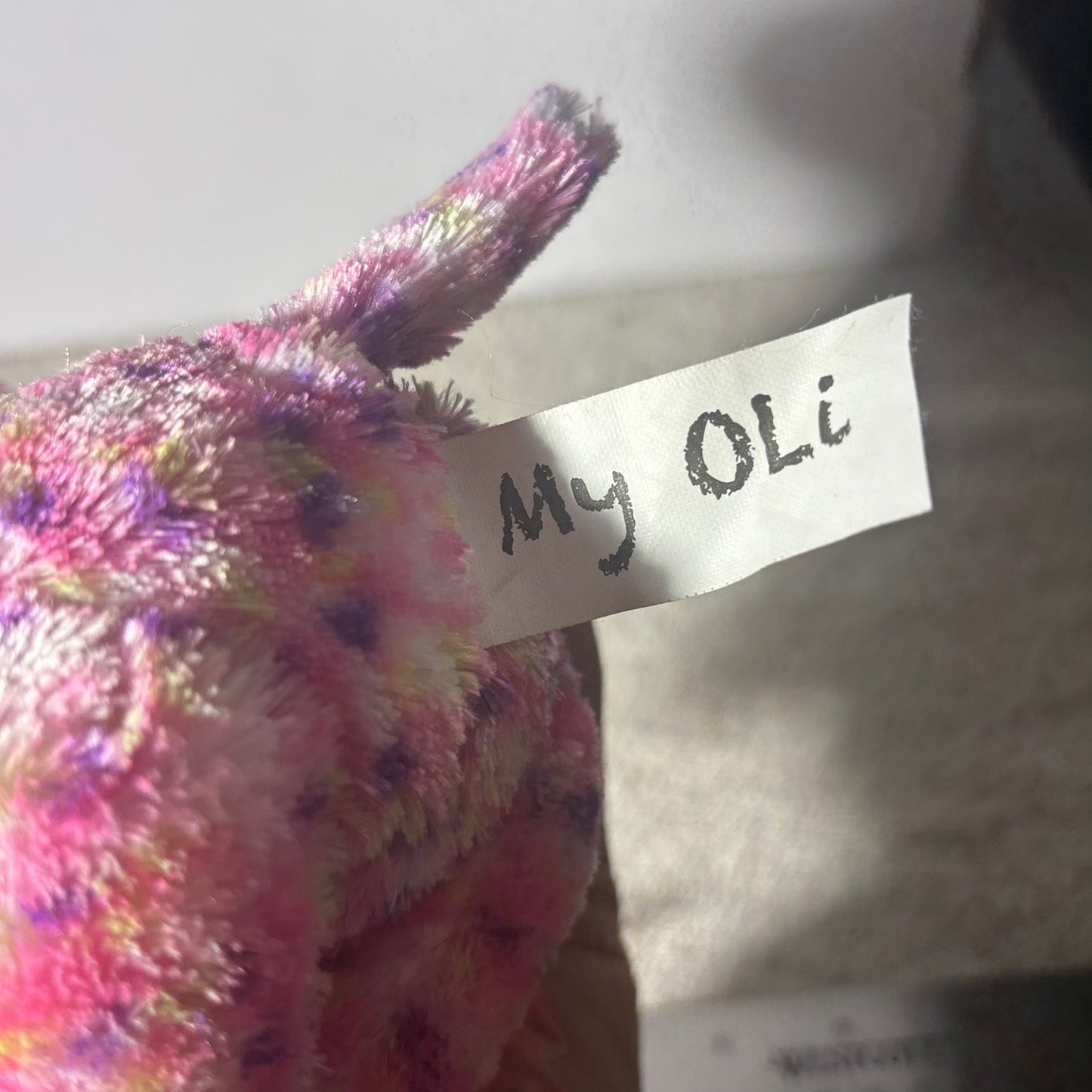 My Oli Pink Elephant - Plushie