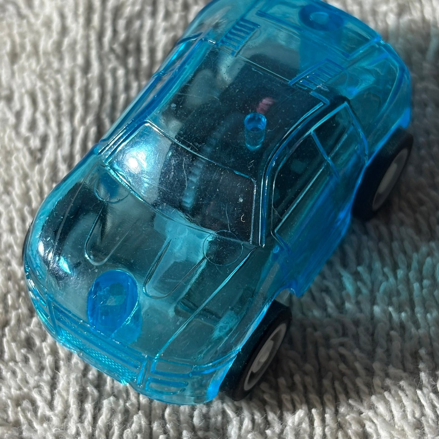 Transparent Blue Car - Toy
