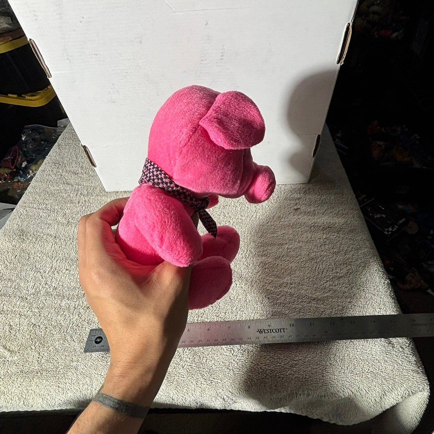 Pink Pig - Plushie