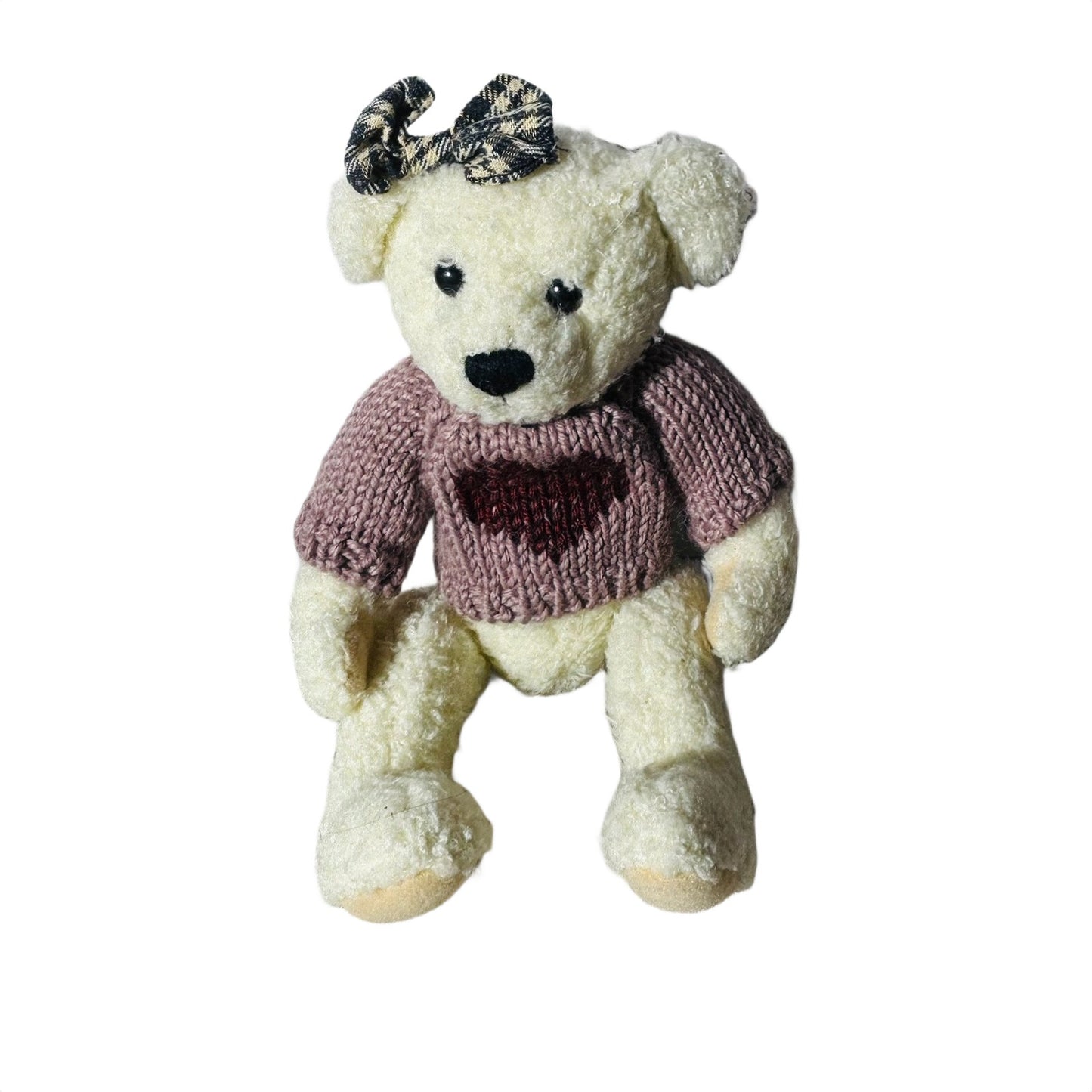 White Love Bear - Plushie