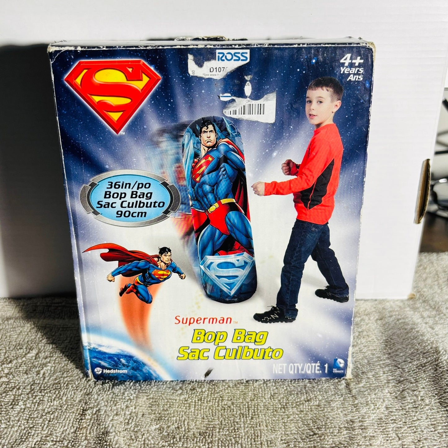 Superman Bop Bag - Toy